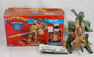 Caja completa e instrucciones Kenner 1986 Centurions Power Xtreme Hornet vintage Foto 1 de 4