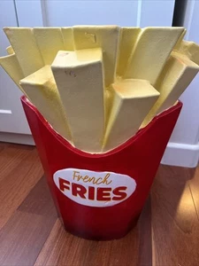 French Fries Tik Tok Viral Stool Chair Nightstand Table Food Decor New See Pics! - Picture 1 of 9