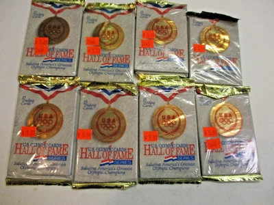 1991 年 Impel 美国奥林匹克名人堂系列集换卡(8 张密封包) — 第 1/3 张图片