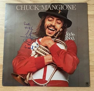 Vintage Chuck Mangione signiert Feels So Good Vinyl Album/LP/kostenloser Versand! - Bild 1 von 2