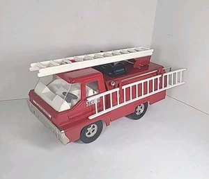 2001 Structo Fire Truck No. 11004 Pressed Steel Complete - Picture 1 of 12