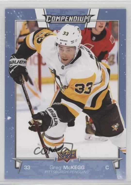 2017-18 Upper Deck Compendium Blue Greg McKegg #761 - Image 1 of 2
