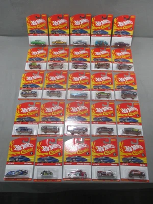 Hot Wheels Classics SERIES 1 conjunto completo 2004 lote Mattel VW Bug Chevy Bel Air - Imagem 1 de 4