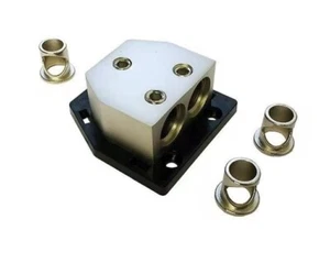 DB1020 1X0/4 Gauge to Dual 0/4 Gauge Output Ground Distribution Blocks DB1020 - Picture 1 of 7