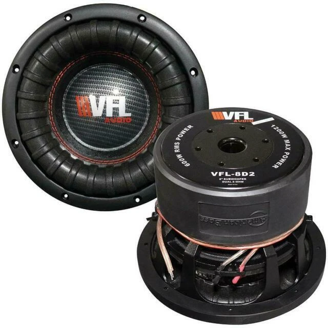 American Bass VFL8D2 1200W Competition Woofer