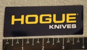 Hogue Knives Knife Small Grips OEM Original Vinyl Decal Sticker Shot Show - Picture 1 of 1