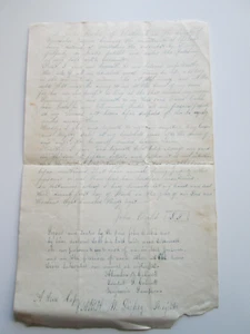 21st DAY, MARCH, 1838 TRUE COPY of WILL of JOHN OAKS of CHESTERVILLE MAINE - Picture 1 of 6