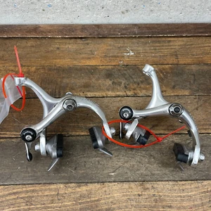 Shimano Dura Ace BR-7402 Brake Caliper Set Vintage SLR-S Recessed Side Pull B4 - Picture 1 of 17