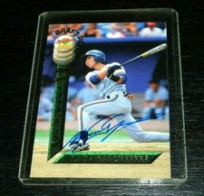 NOMAR GARCIAPARRA AUTOGRAPHED 1994 SIGNATURE ROOKIES DRAFT PICKS RC #12  #'D