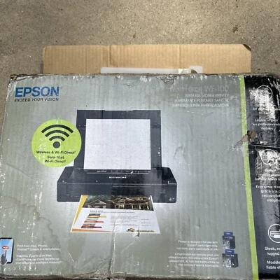 Epson WorkForce WF-100 Wireless Mobile Printer USED - Image 1 of 4