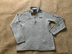 Patagonia Womens Better Sweater Large Gray 1/4 Zip Florida Gators Sailing Team - Picture 1 of 12