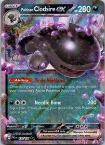 Pokemon Paldean Clodsire ex - SV02: Paldea Evolved (PAL) ref.M085 - Picture 1 of 3