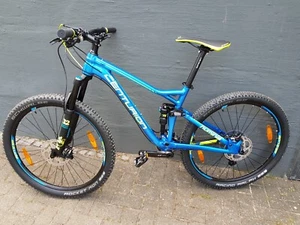 Mountain Hardtail Fully Fahrrad Shimano 22-Gang 27 Zoll MTB matt blau Centurion - Bild 1 von 1