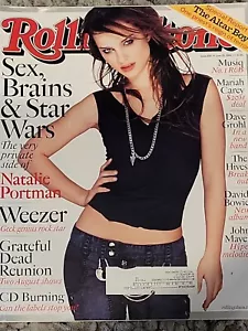ROLLING STONE Magazine Issue #898 Natalie Portman, Weezer, Grateful Dead 2002 - Picture 1 of 2