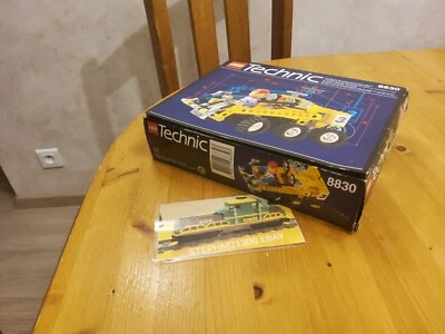 lego technic 8830 rally 6 wheeler moon buggy boite et notice vintage - Photo 1/4