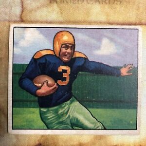 Tony Canadeo 1950 Bowman Gum 9 Football Picture Card Green Bay - Watch the Video