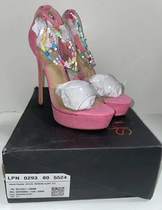 NIB Shoe dazzle Pink Heels Size 8.5 - Picture 1 of 2