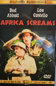 AFRICA SCREAMS DVD Bud Abbott Lou Costello Digitally remastered Treasure Box - Picture 1 of 2