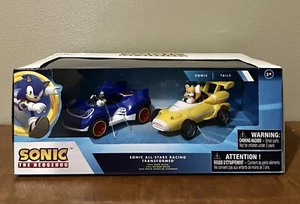 Sonic Transformed All-Star Racing Pull Back Action: Tails and Sonic Hedgehog - Picture 1 of 2