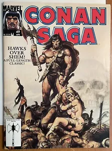 Conan Saga #49 (Marvel, 1991)- VF- Combined Shipping - Picture 1 of 9