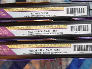 Brownsville Revival VHS tapes, set of 3 - Picture 1 of 1