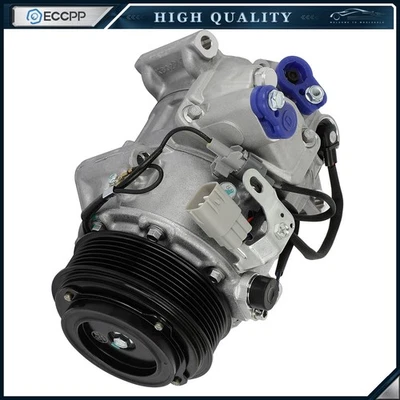 A/C AC Compressor with Clutch Fits Toyota Highlander 3.5L 2008-2009 - Изображение 1 из 4