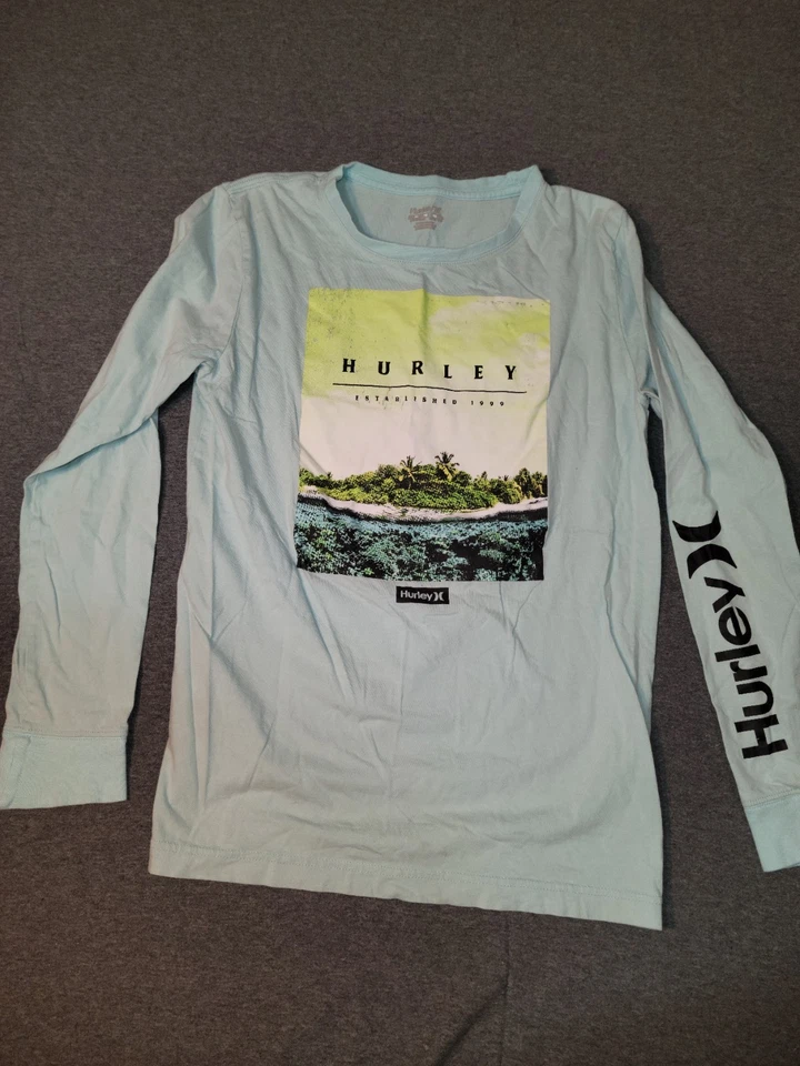 Hurley long sleeve shirt kids X-large (size 13-15) - Image 1 of 4