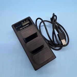 NP-FW50 Battery and Upgraded 3-Slot LCD Charger Artman 3-Pack - Picture 1 of 6