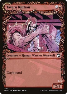 (4x FOIL) TAVERN RUFFIAN // TAVERN SMASHER - Innistrad MID – MTG Magic Card - Picture 1 of 5