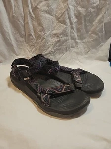 Teva Terradactyl Sandals Mens Size 11 M Black Aztec Pattern Hiking Outdoor - Picture 1 of 21