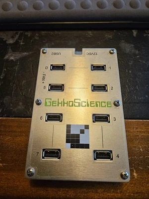 GekkoScience 8-Port USB 2.0 Base Hub - Image 1 of 2