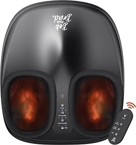 Bob and Brad Shiatsu Foot Massager with Heat and Remote Legs Blood Circulation - Picture 1 of 9
