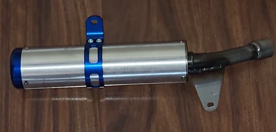 HONDA TRX 250R, 310, 330 EDDIE SANDERS ESR EXHAUST PIPE SILENCER, MUFFLER 86-89 - Image 1 of 4