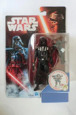 Star Wars 3.75" Darth Vader  neu ovp (K1)mit kleinem Kampfdroiden - Bild 1 von 2