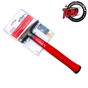 Wiha 42071 Electricians Flat Nose Hammer With 300 G Hammer Head, In Blister Pack - Picture 1 of 8