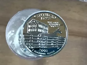 2001-S Kentucky Statehood Silver Quarter DCAM Proof Lot of 4 Coins - Picture 1 of 4