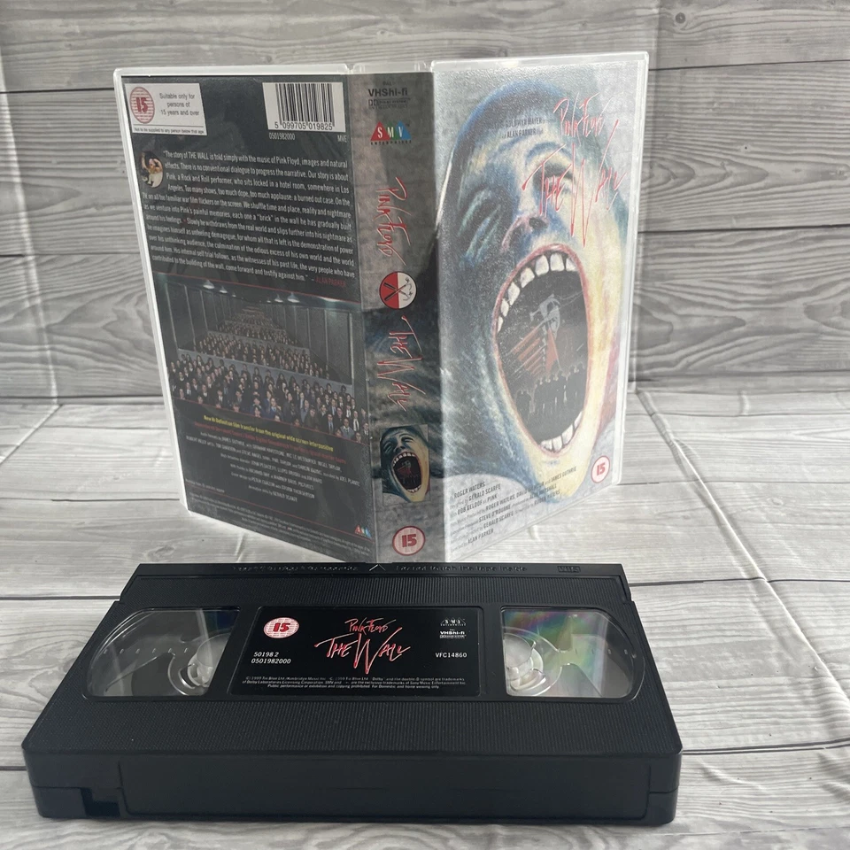 Pink Floyd The Wall Special Edition Vintage 1999 VHS video - Image 1 of 4