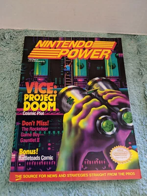 Revista Nintendo Power Vice: Project Doom Volumen 24 Foto 1 de 3