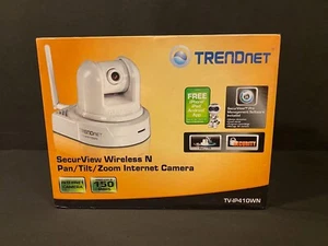 TRENDNET TV-IP410WN SECURVIEW WIRELESS N PAN TILT ZOOM INTERNET SECURTIY CAMREA - Picture 1 of 5