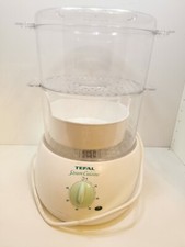 Tefal Steam Cuisine Electric Food Steamer - Barely Used - 2 Tier + Rice Cooker