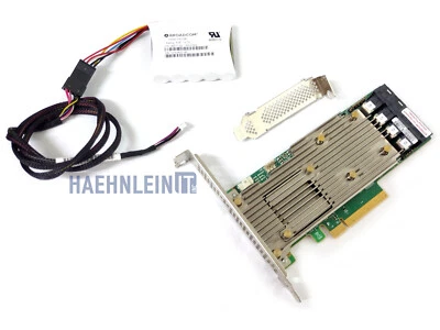 Tarjeta RAID Broadcom LSI Megaraid 9460-16i 4G PCIe x8 3.0 12 Gbps incl LSI CVPM05 Foto 1 de 4