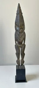 New Guinea Male Ramu River Figure 1960s on custom stand - Picture 1 of 5