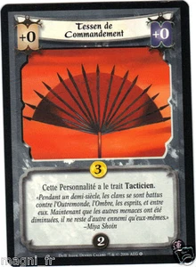 Legend of The Five Rings - Tessen de Commandement - Imagen 1 de 1