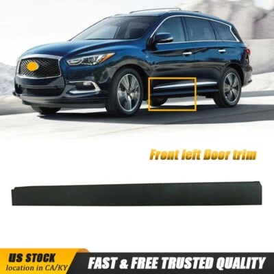 Moldura inferior puerta delantera izquierda con clips para Infiniti QX60 2014-2020 JX35 2013 Foto 1 de 4