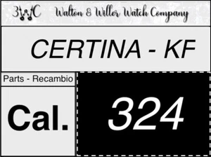 1 Pc CERTINA KF 324 Original parts GENUINE recambio New NOS KF324 vintage 3WC - Imagen 1 de 1