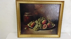 Ölgemälde auf Leinwand signiert Leroy - Bild 1 von 13