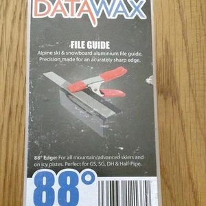DataWax 88° Side Edge File Guide (BNIB) Edge Tuning Ski Or Snowboard - Picture 1 of 3
