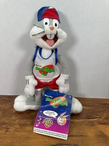 Warner Bros Space Jam McDonald's Bugs Bunny 9" Plush Looney Tunes with Tag 1996 - Picture 1 of 6