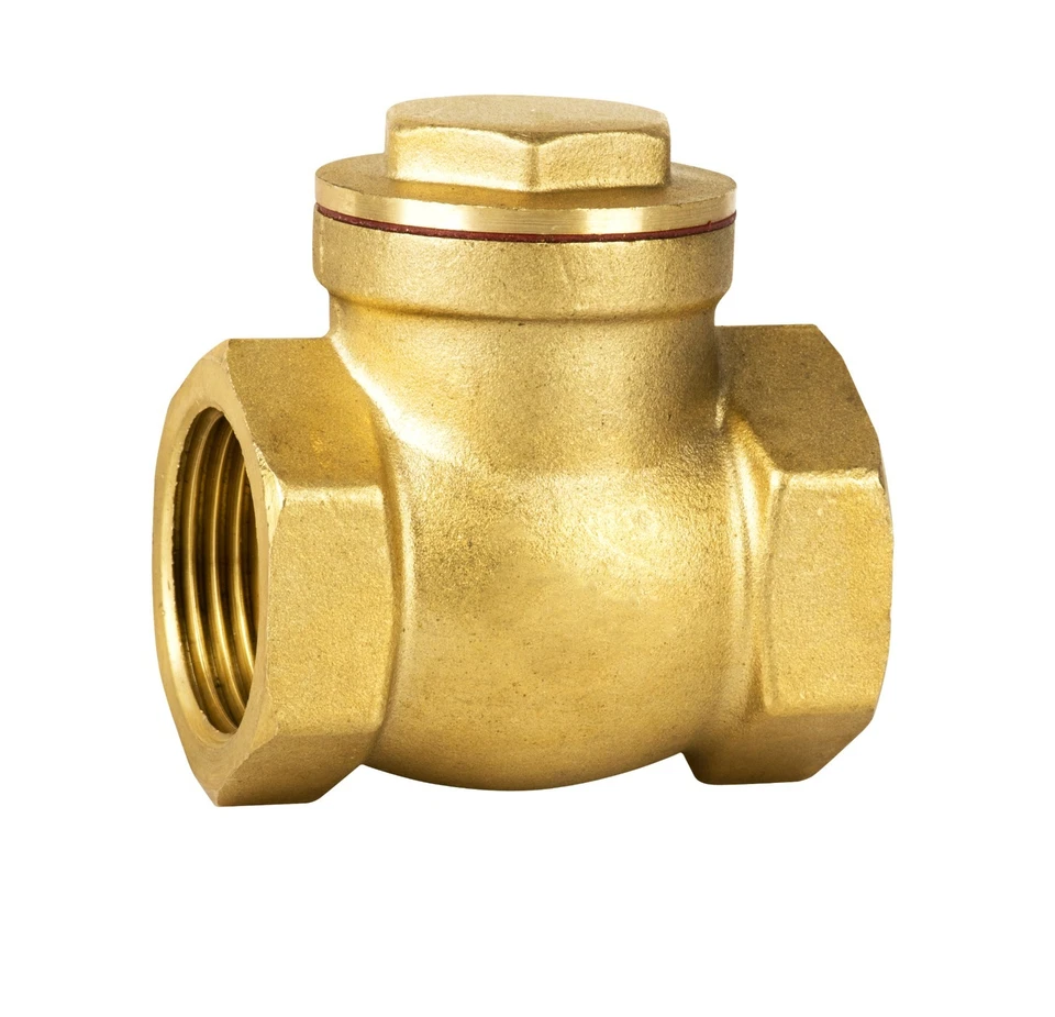 Rückschlagventil 1" DN25 Messing Klappenventil Trinkwasser NBR DIAMOND