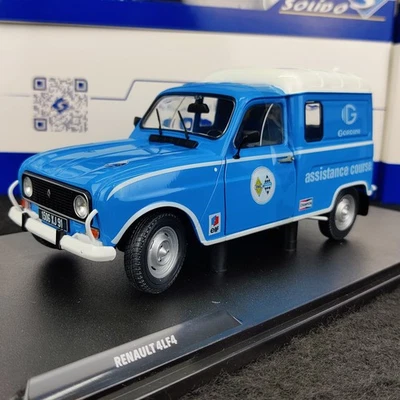 AUTO SOLIDA RENAULT 4L F4 GORDINI SERVIZIO BLU 1976 1:18 NUOVA SCATOLA S1802209 - Immagine 1 di 4